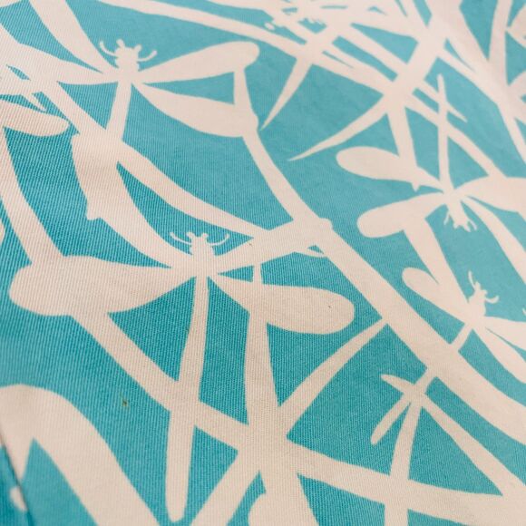 ~ Lilly Pulitzer Sz 4 Dragonfly Pants Aqua Blue Golf Summer Chinos Beachy Preppy - Picture 10 of 16